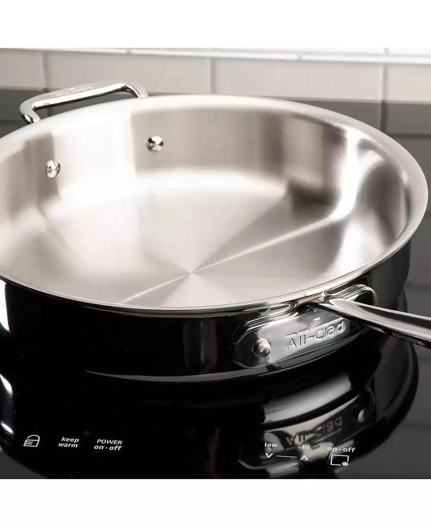All-Clad All Clad D3 Stainless 3-ply Bonded Cookware Set, Nonstick 10 piece 3