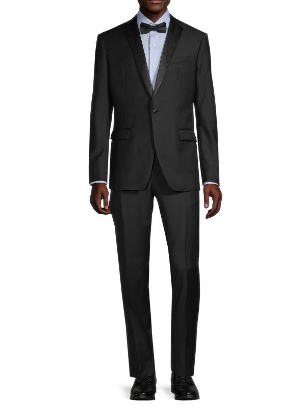 John Varvatos Solid Suit 1