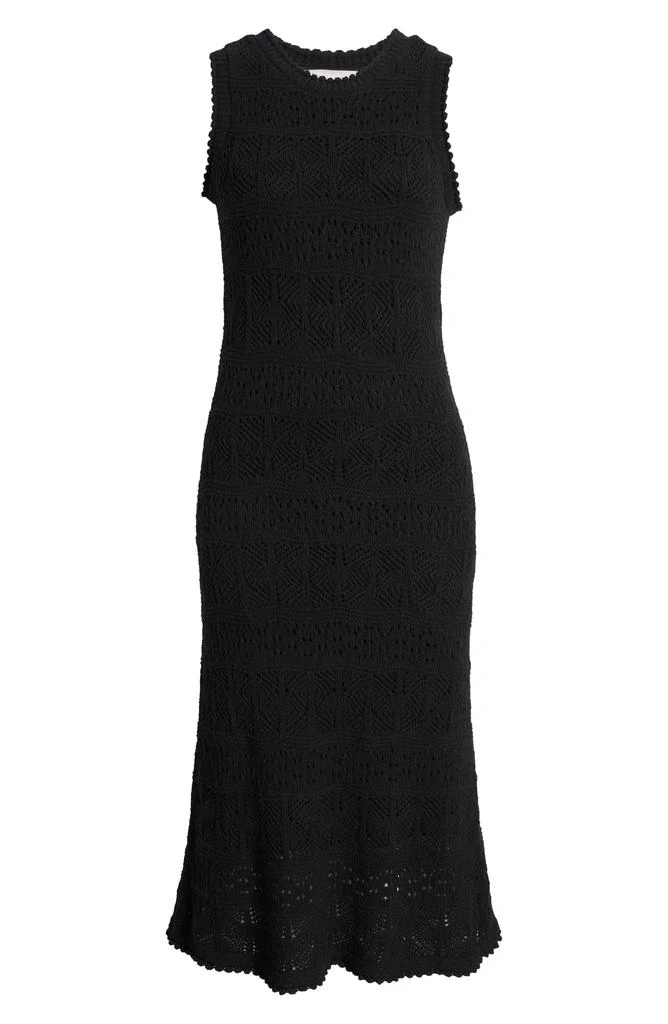 Chelsea28 Sleeveless Pointelle Sweater Dress 5