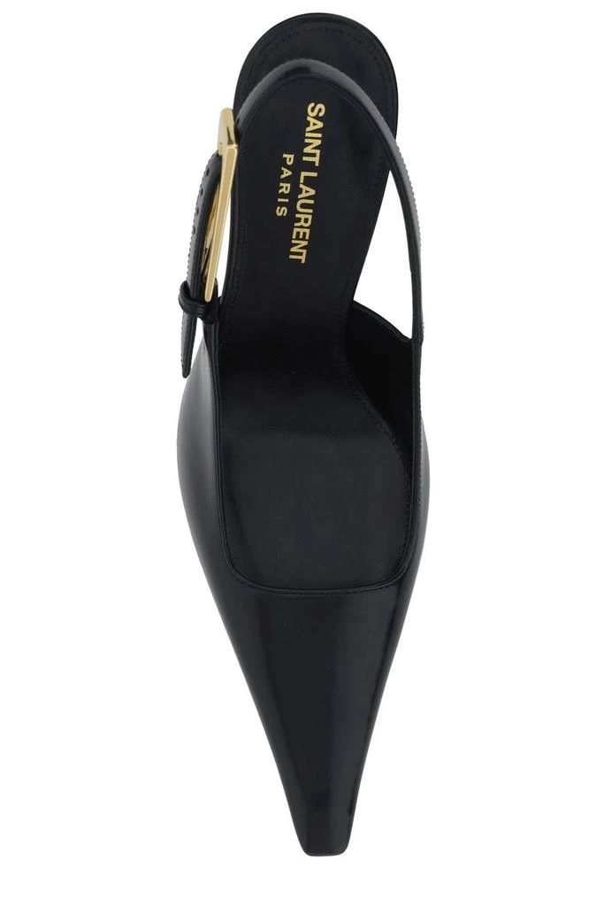 Yves Saint Laurent Saint Laurent Lee Slingback Pumps 4