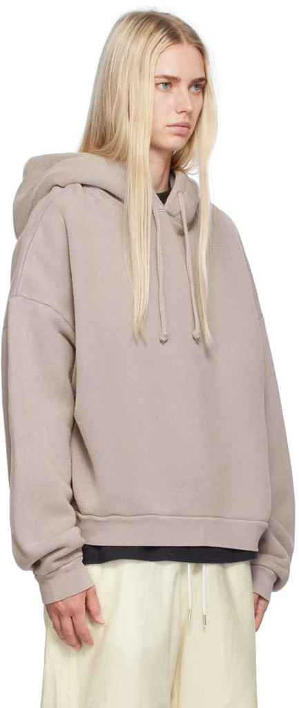 Acne Studios Gray Garment-Dyed Hoodie 2