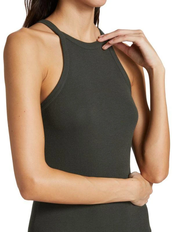 ATM Anthony Thomas Melillo Ribbed Bodycon Tank Dress 4