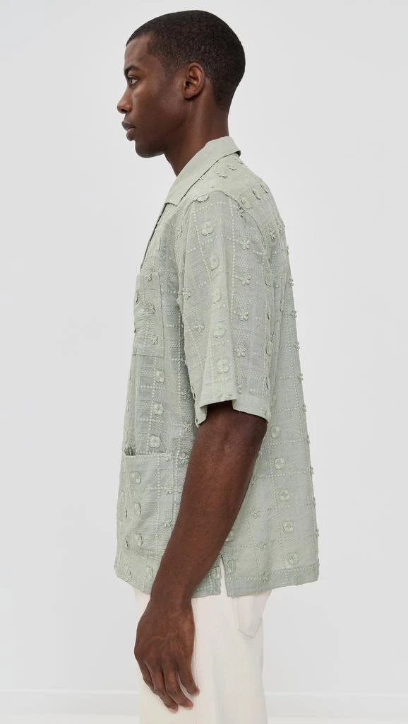 NN07 Ben Embroidered Camp Shirt 3