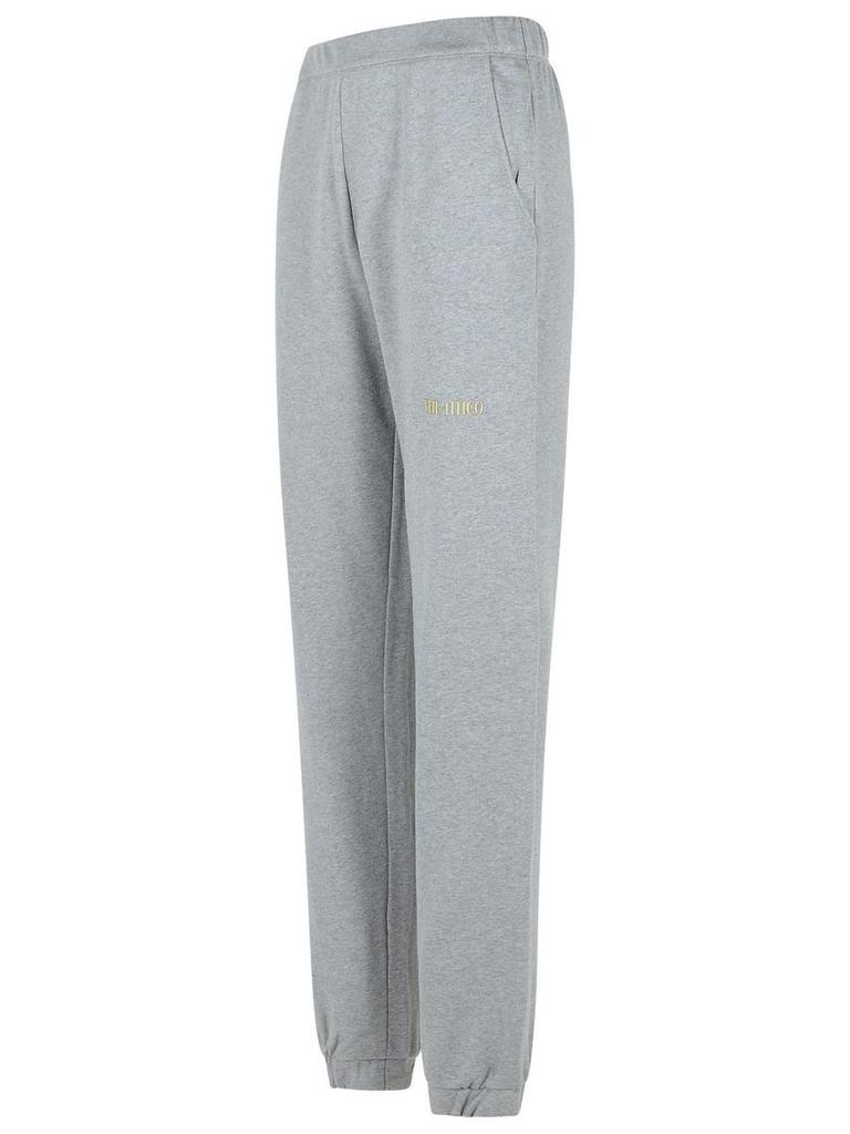 The Attico The Attico 'Jogger' Grey Cotton Pants