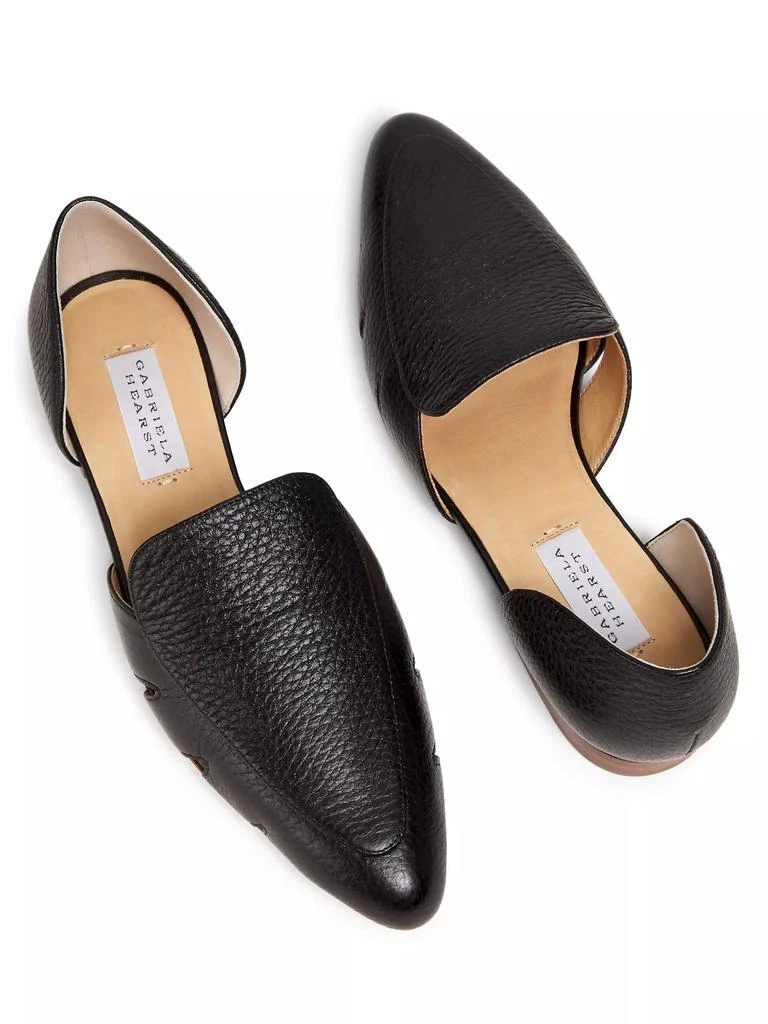 Gabriela Hearst Rory Leather Ballerina Flats 4