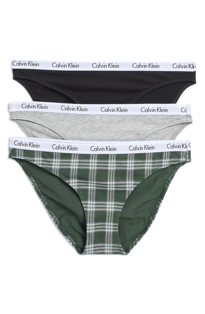 Calvin Klein Pack of 3 Assorted Bikinis