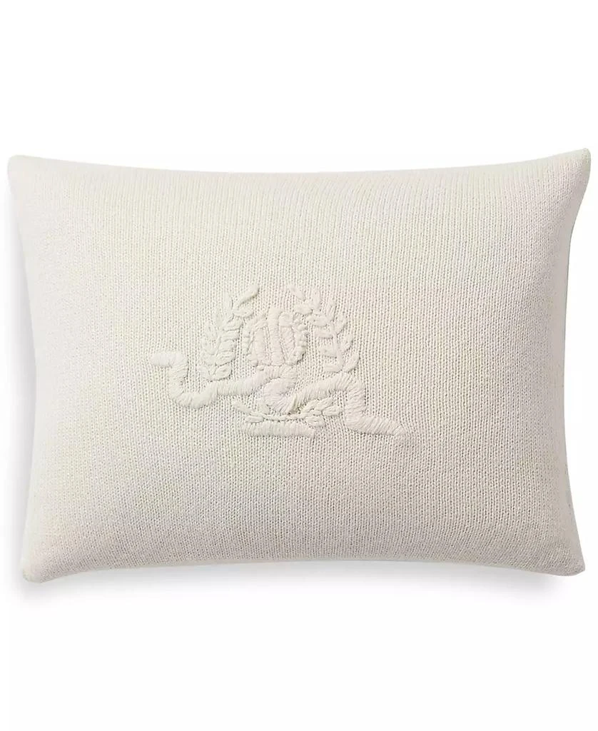 Ralph Lauren Lara Knit Decorative Pillow, 15" x 20" 1