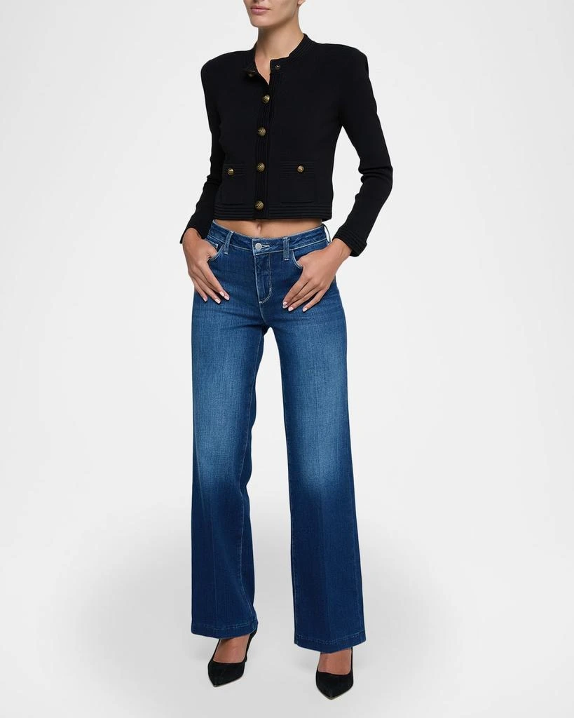 L
Agence Patsy Cropped Crewneck Cardigan 2