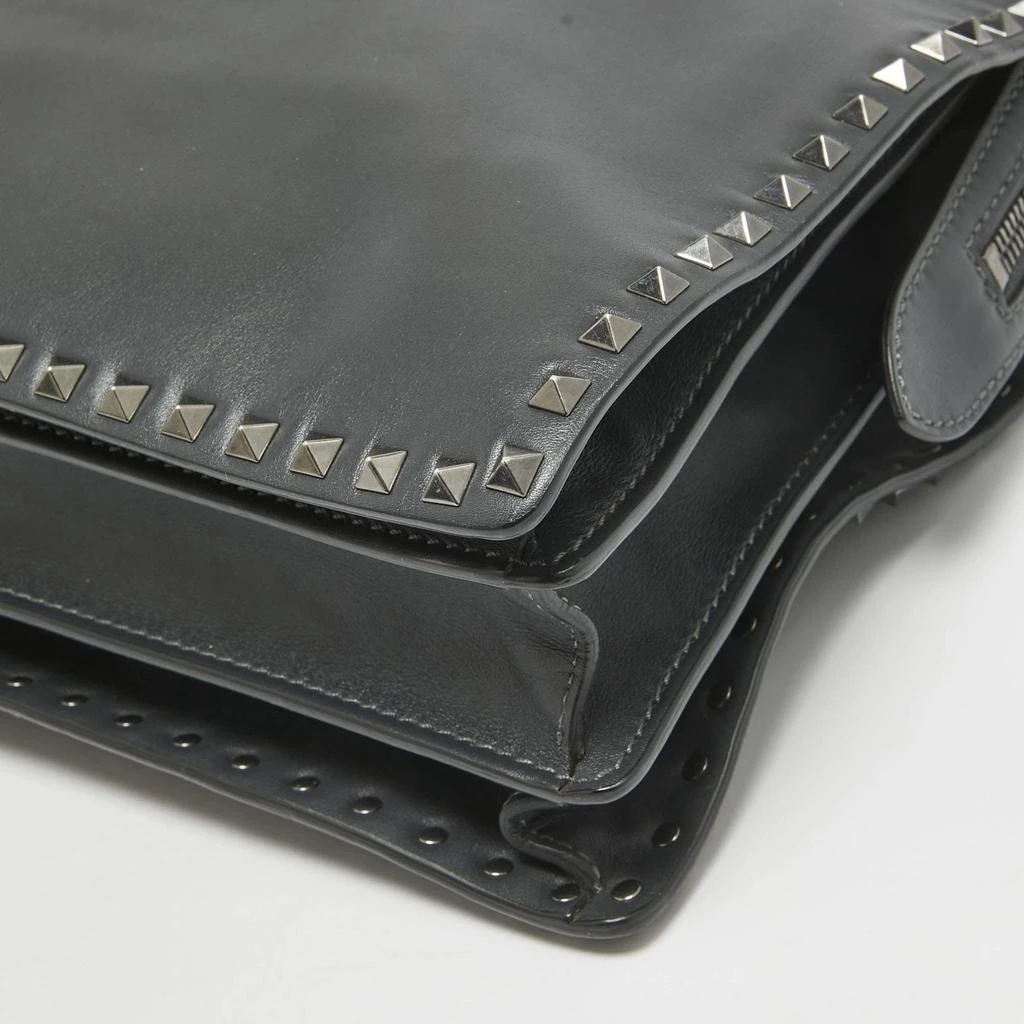 Valentino Valentino Black Leather Rockstud Briefcase Laptop Bag 11