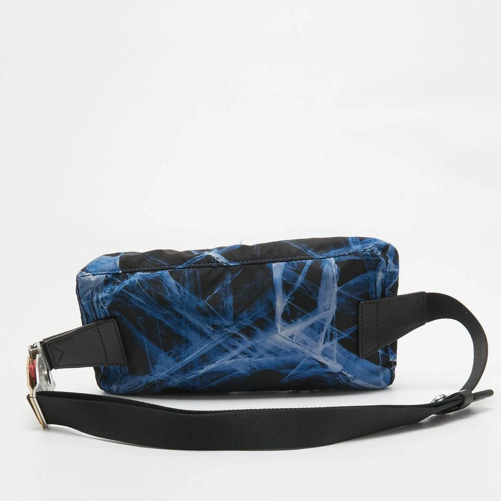 MontBlanc Montblanc Black/Blue Nylon Meisterstuck Selection Glacier Belt Bag 4