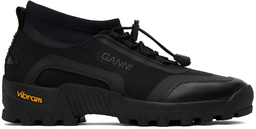 Ganni Black Performance Sneakers 1