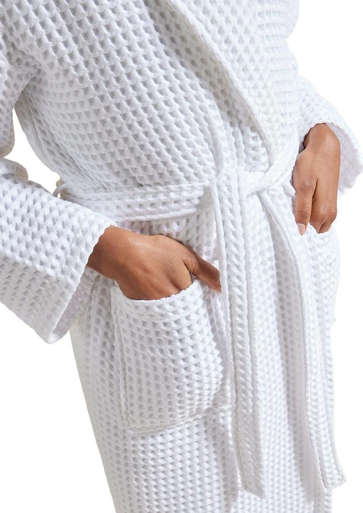Christy Waffle kimono style bath robe small-medium 1