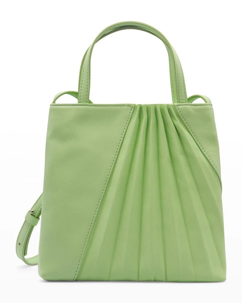 Sabrina Zeng Chiaroscuro Pleated Mini Crossbody Bag 1