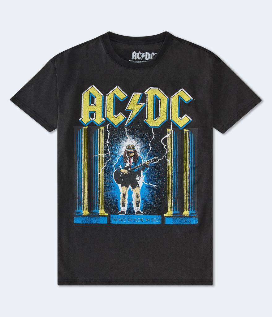 Aeropostale Ac/Dc Who Made Who Tour Relaxed Graphic Tee