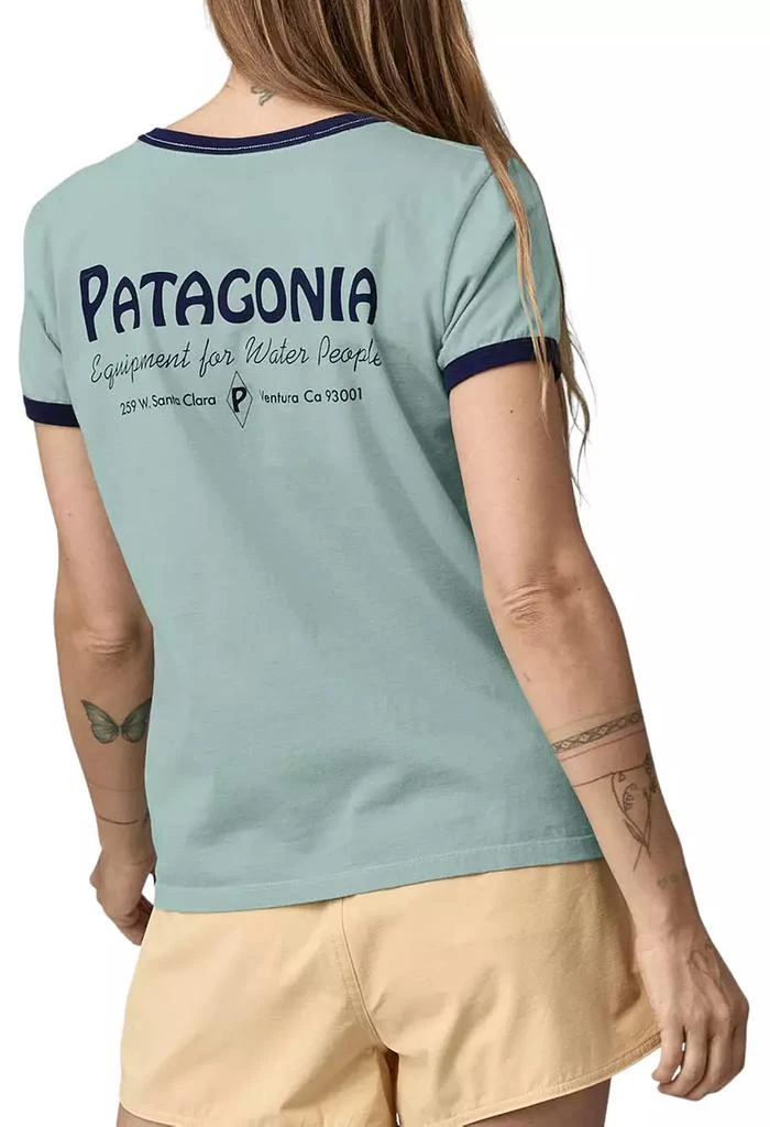 Patagonia Patagonia Women's Water People Organic Ringer Tee 1