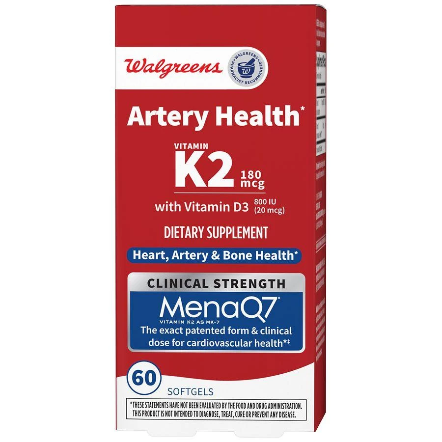 Walgreens Artery Health Softgels 1