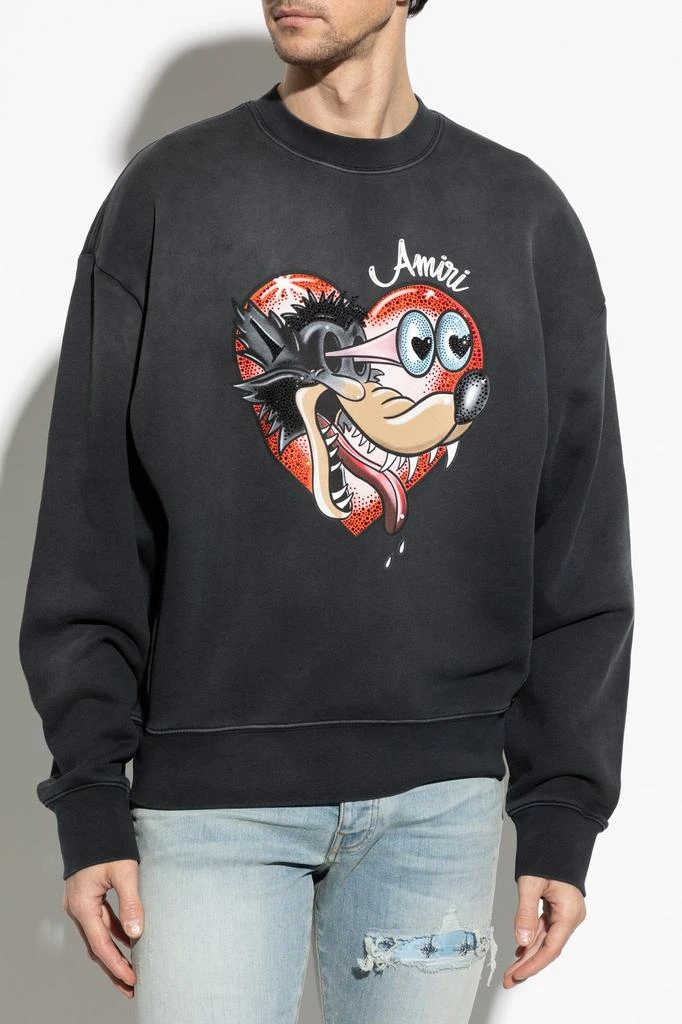 AMIRI Amiri Graphic Printed Crewneck Sweatshirt 2