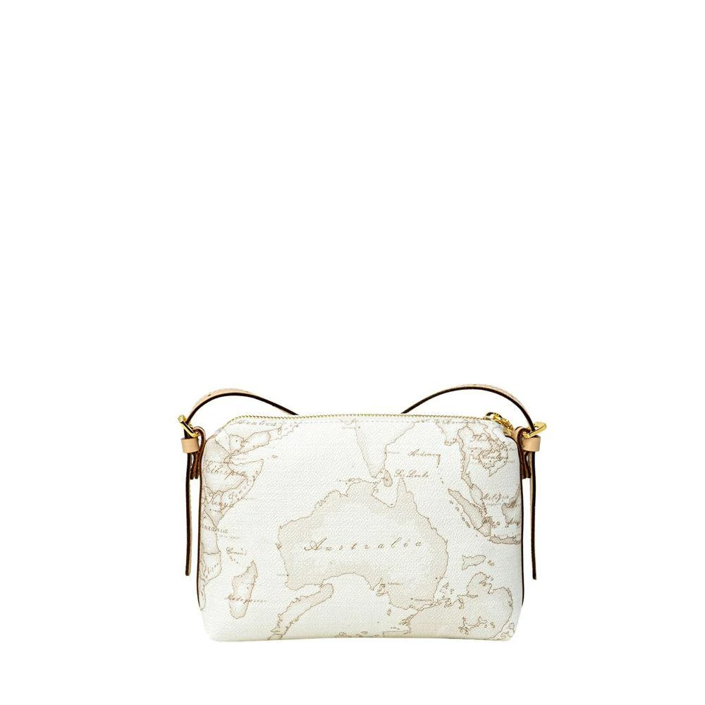 Alviero Martini Prima Classe White Leather Handbag 2