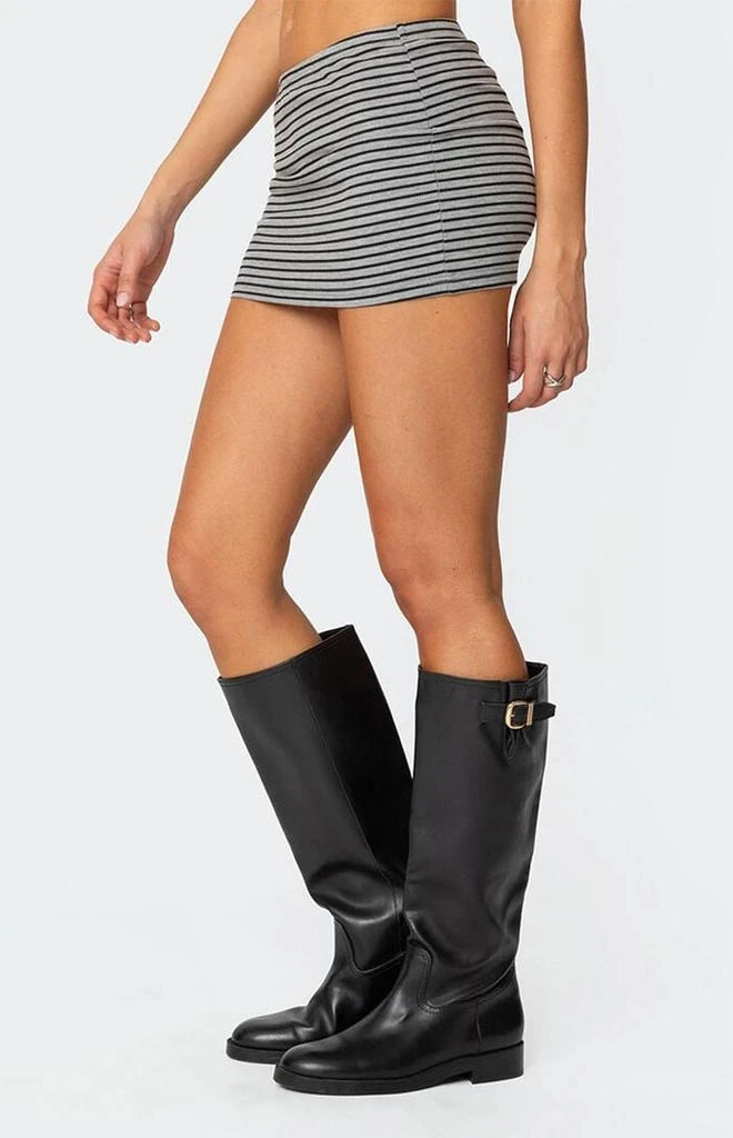 Edikted Leana Striped Mini Skirt 3