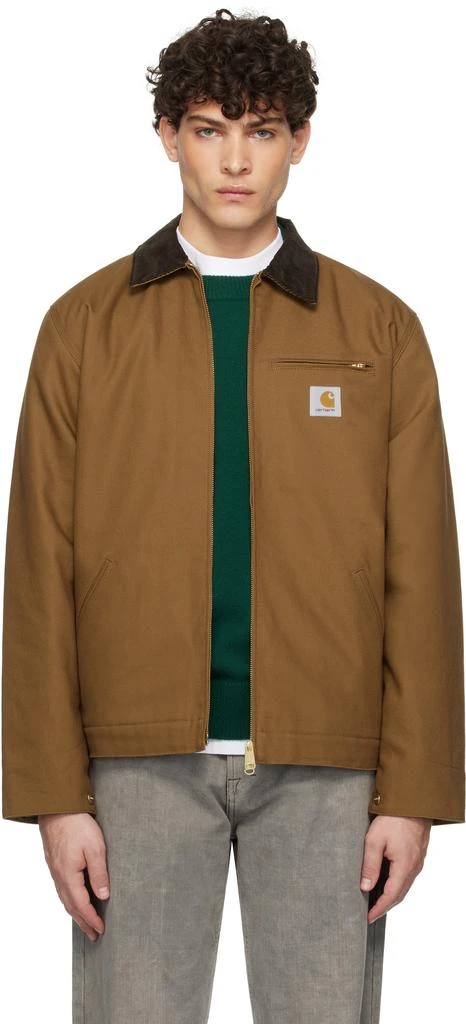 Carhartt WIP Tan Winter Detroit Jacket 1