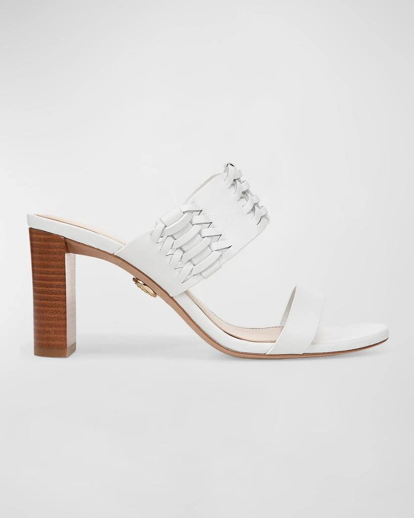 VERONICA BEARD Georgie Woven Dual-Band Slide Sandals 1