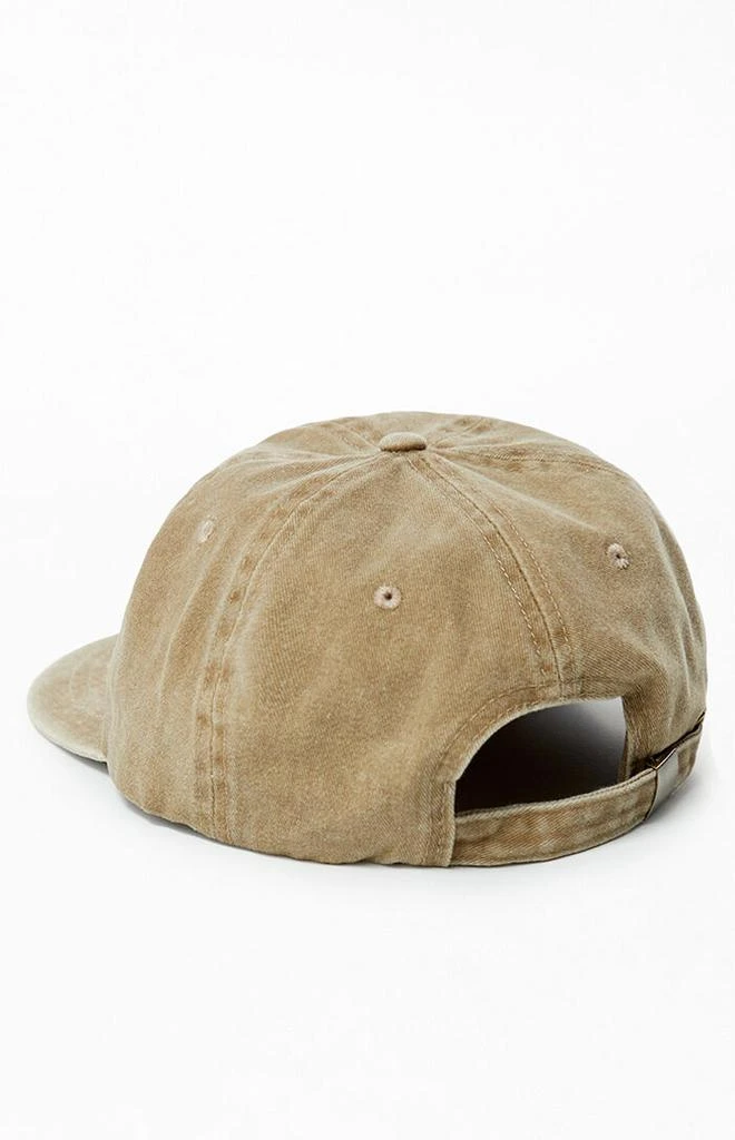 Free 
Easy Logo Washed Khaki Hat 4