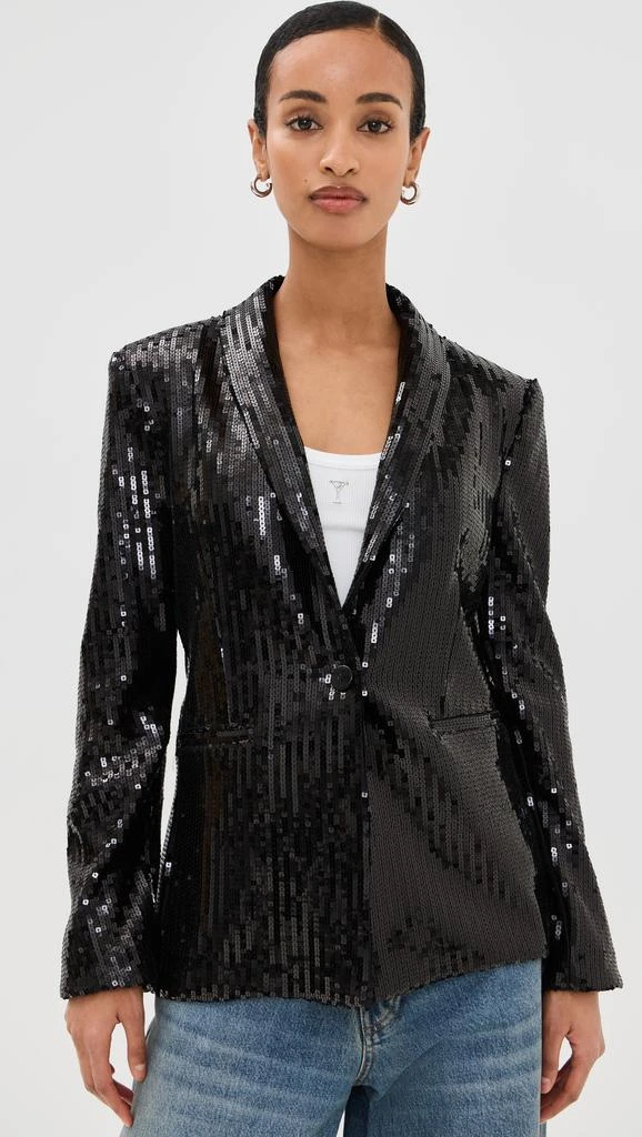 Susana Monaco Square Sequin Blazer 6