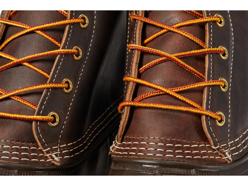 L.L.BEAN Bean Boot 8" Leather Primaloft Flannel Lined 6