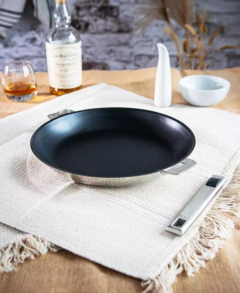Cristel Stainless Steel 12" Non-Stick Frying Pan
