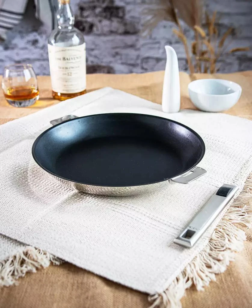 Cristel Stainless Steel 8" Strate Non-Stick Frying Pan 6