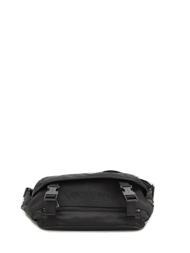 Yves Saint Laurent Saint Laurent Logo Embroidered Buckled Crossbody Bag 1