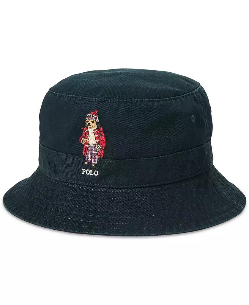 Ralph Lauren Men's Polo Bear Twill Bucket Hat