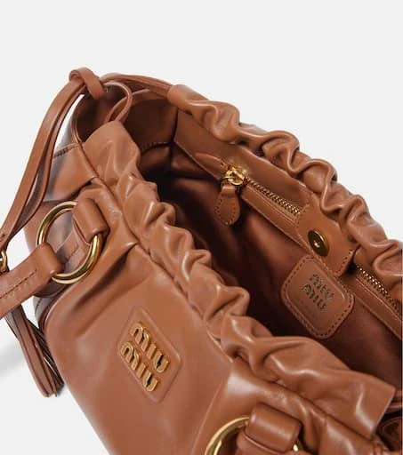 Miu Miu Joie leather shoulder bag 3