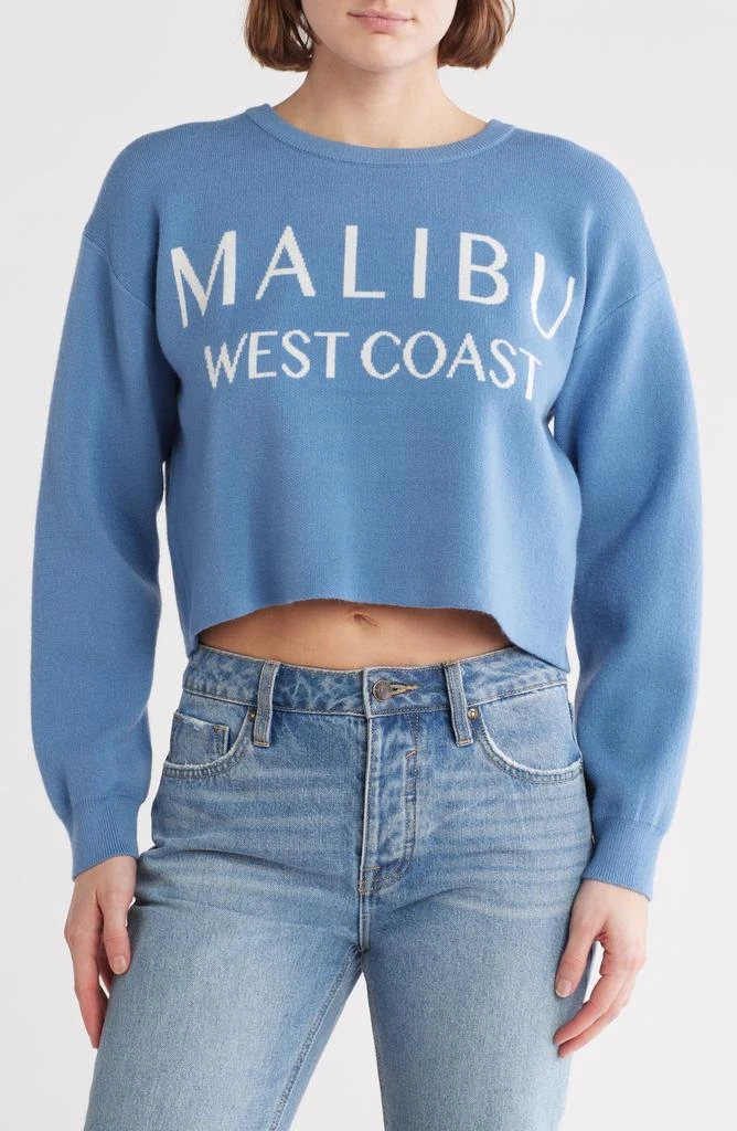 VIGOSS Malibu Crop Pullover Sweater 1