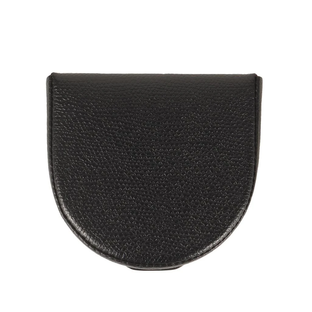 VALEXTRA Leather Coin Purse/Coin Case (Pre-Owned)