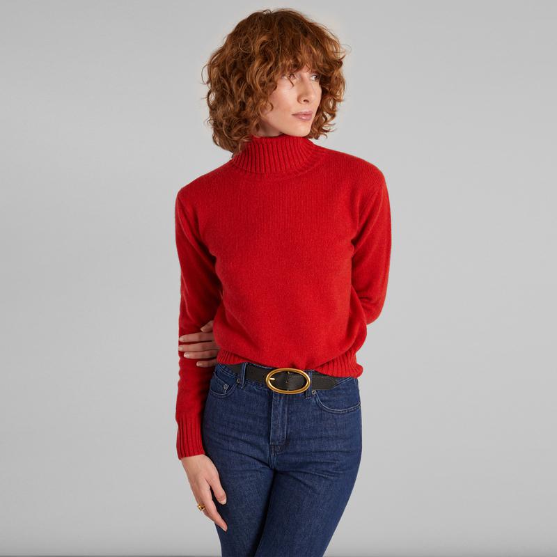 L'Exception Paris Recycled cashmere turtleneck sweater Anguria L'EXCEPTION PARIS