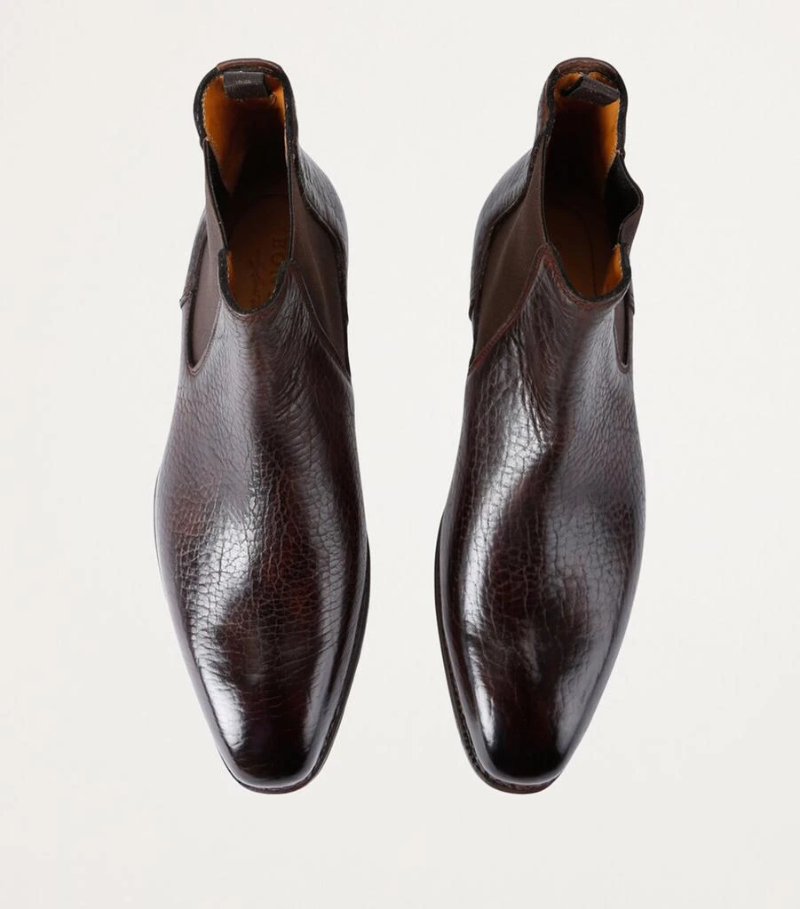 Bontoni Leather Cavaliere Chelsea Boots 4