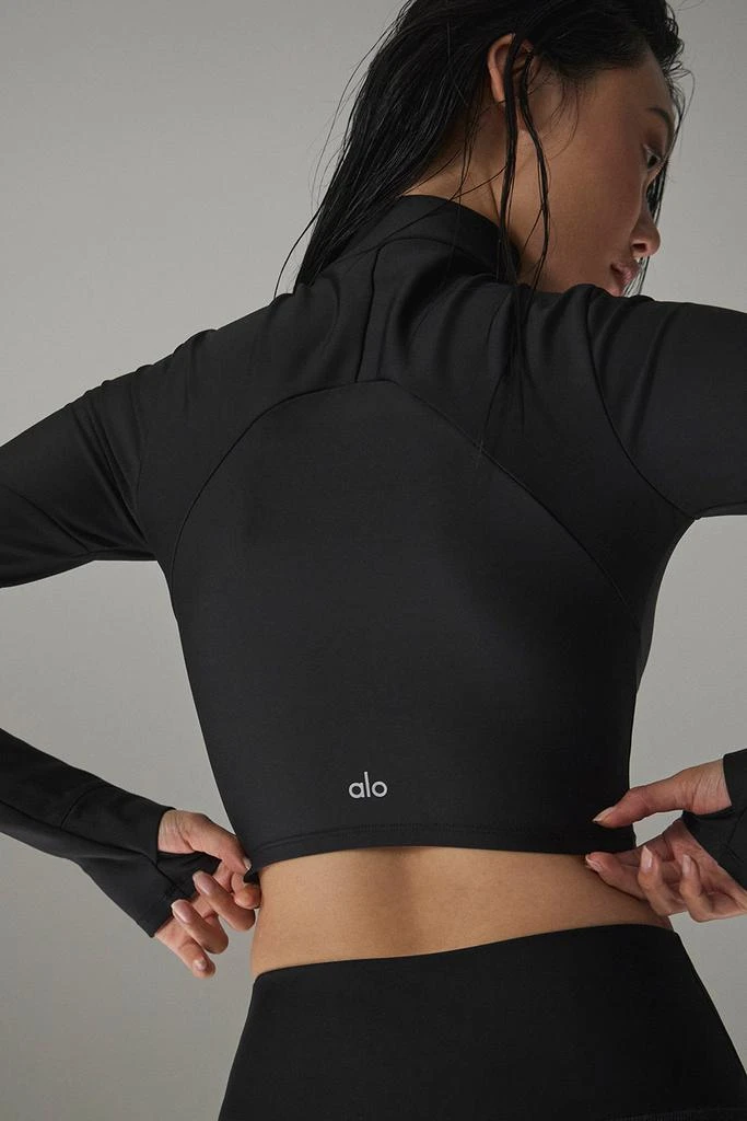 Alo Airlift Winter Warm Ski Time Long Sleeve - Black 5