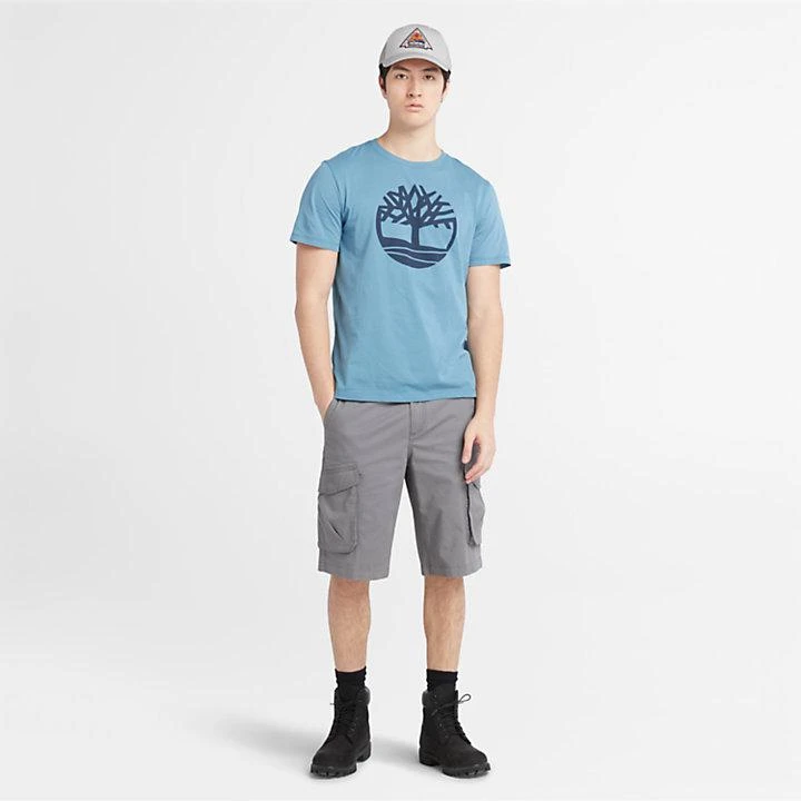 Timberland Kennebec River Tree Logo T-Shirt for Men in Blue 2