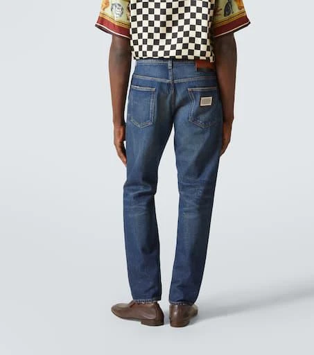 Dolce 
Gabbana Distressed slim jeans 4