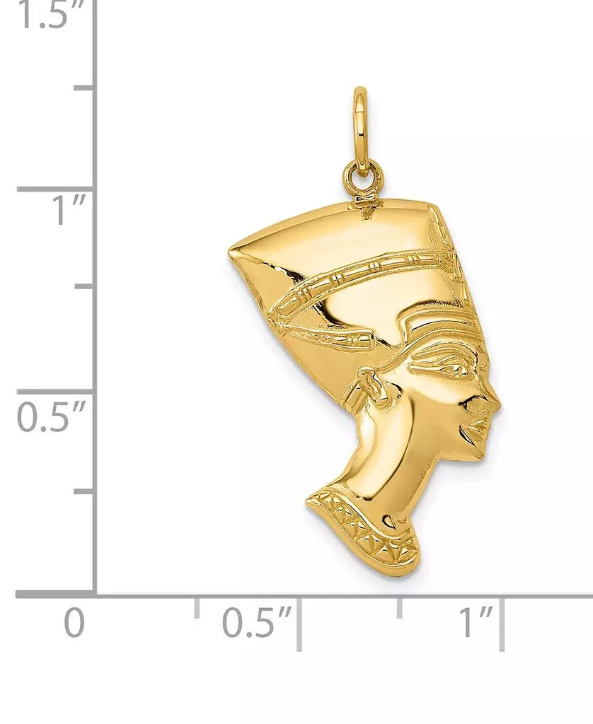 Macy
s Nefertiti Charm Pendant in 14k Yellow Gold 3