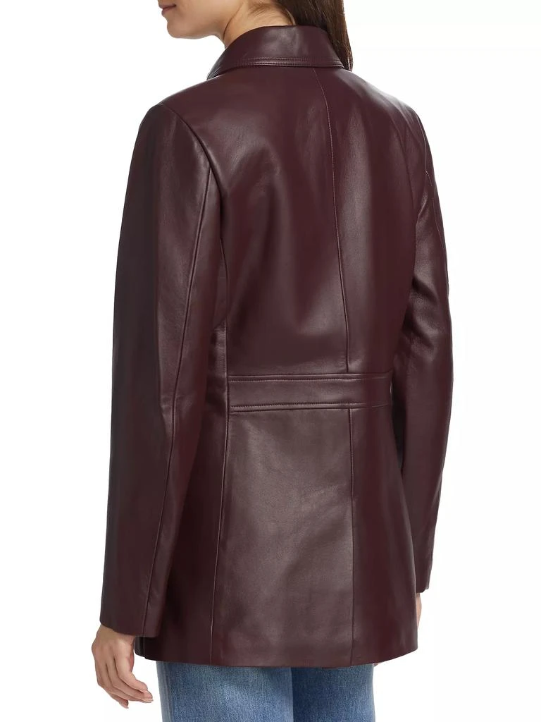 FRAME Leather Safari Jacket 5