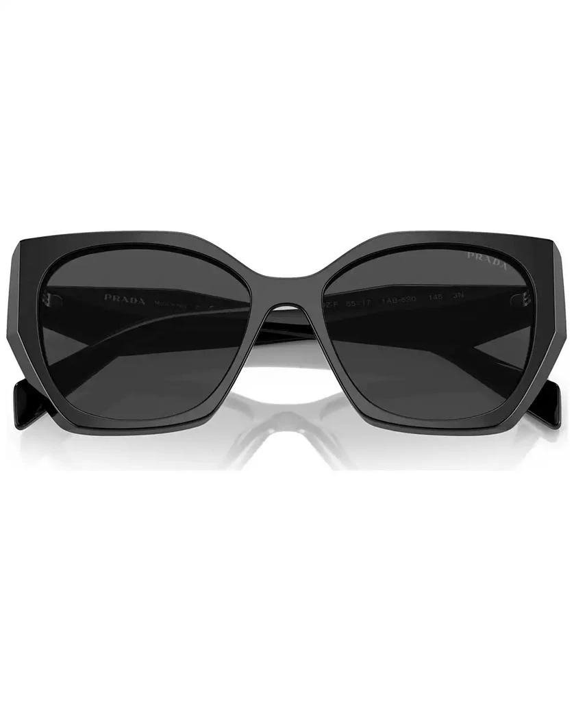 Prada Low Bridge Round Women's Sunglasses, PR 19ZS 5