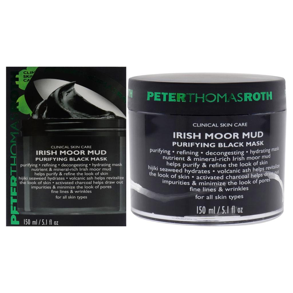 Peter Thomas Roth Irish Moor Mud Purifying Black Mask - All Skin Types by  for Unisex - 5 oz Mask