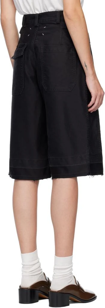 MAISON MARGIELA Black Utility Shorts 3