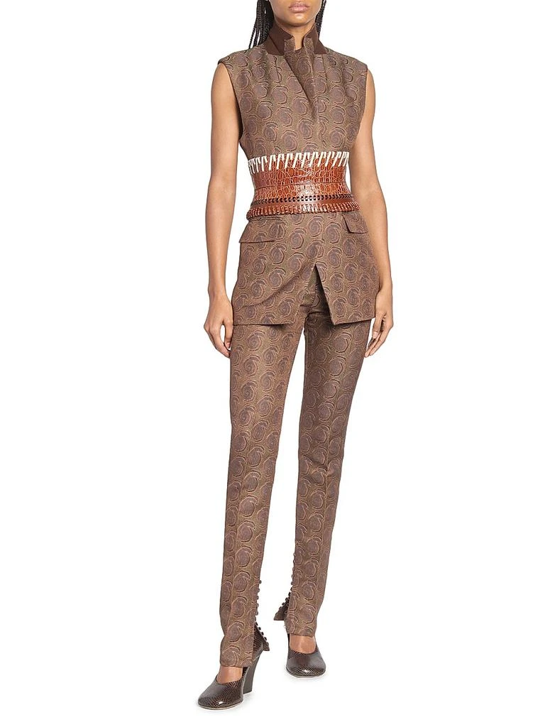 Dries Van Noten Bimbila Printed Sleeveless Blazer 2