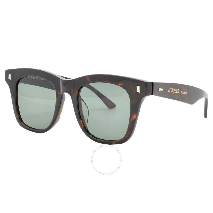 Vedi Vero Khaki Square Ladies Sunglasses VVA02/HAV 49 3