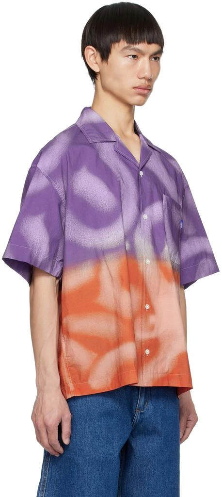 Awake NY Purple & Orange Dip-Dyed Shirt 2