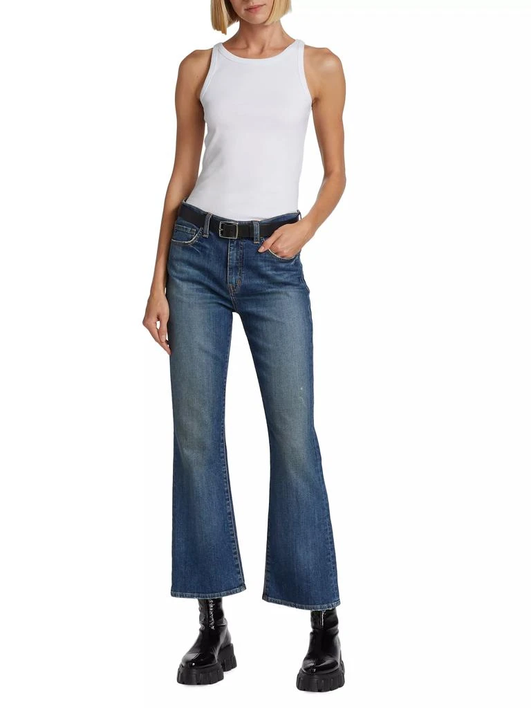 Nili Lotan Bootcut Mid-Rise Jeans 2