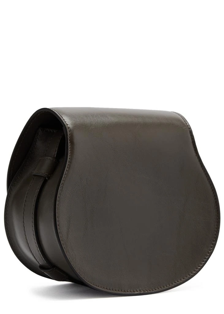 Chloé Marcie small glossed leather saddle bag 2